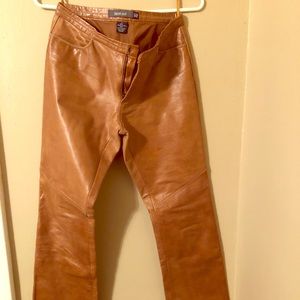 Gap Genuine Leather Boot Cut Pant